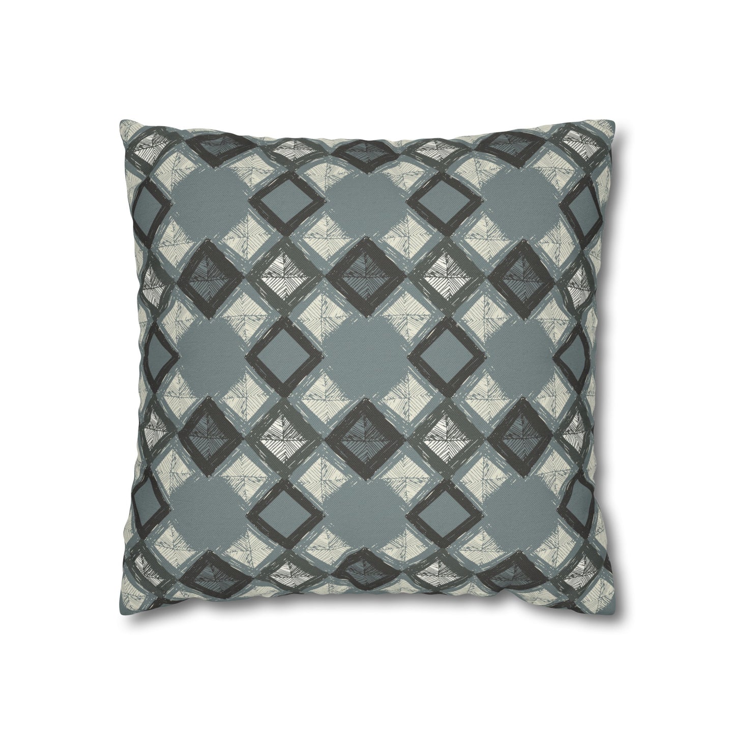 Spun Polyester Square Pillowcase