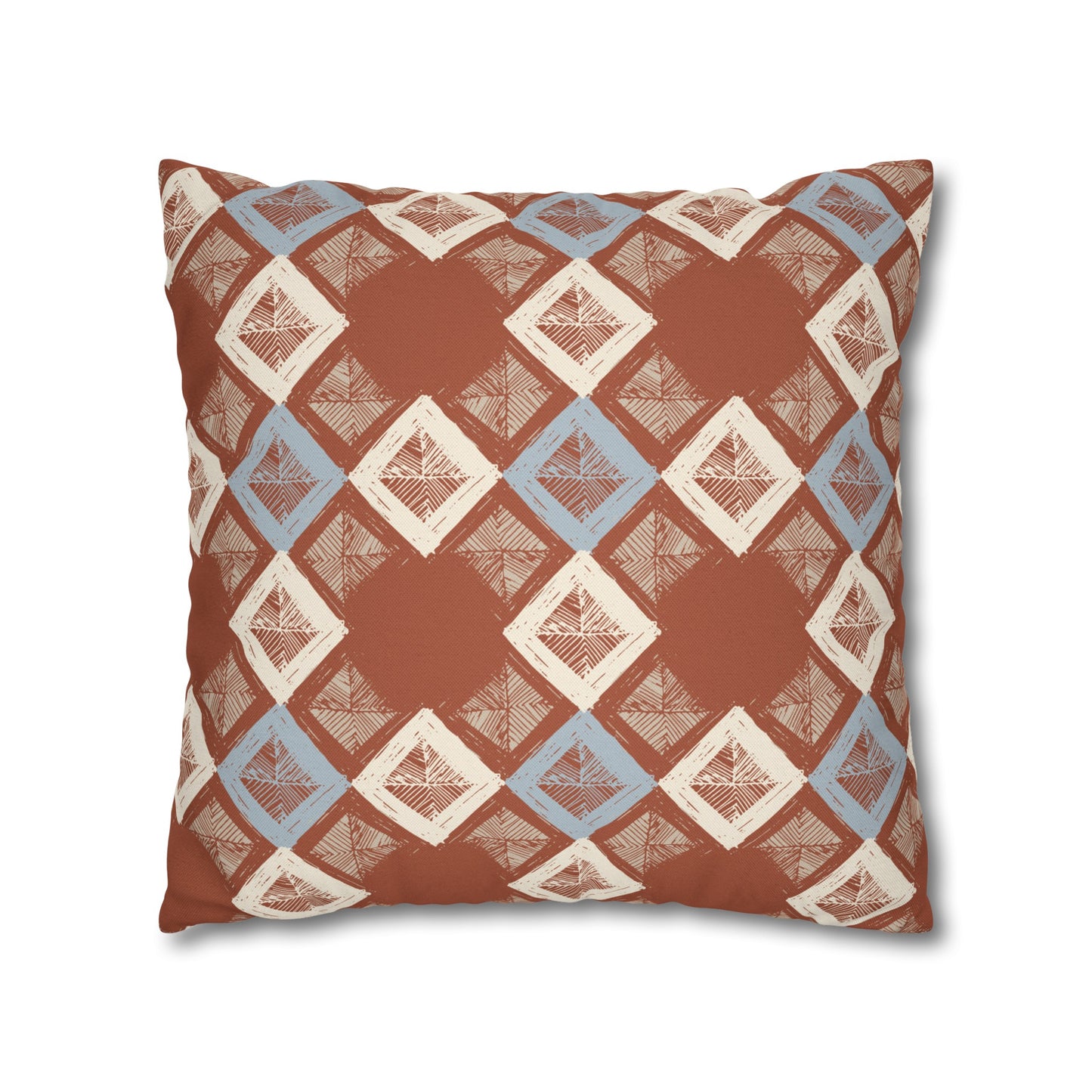 Spun Polyester Square Pillowcase