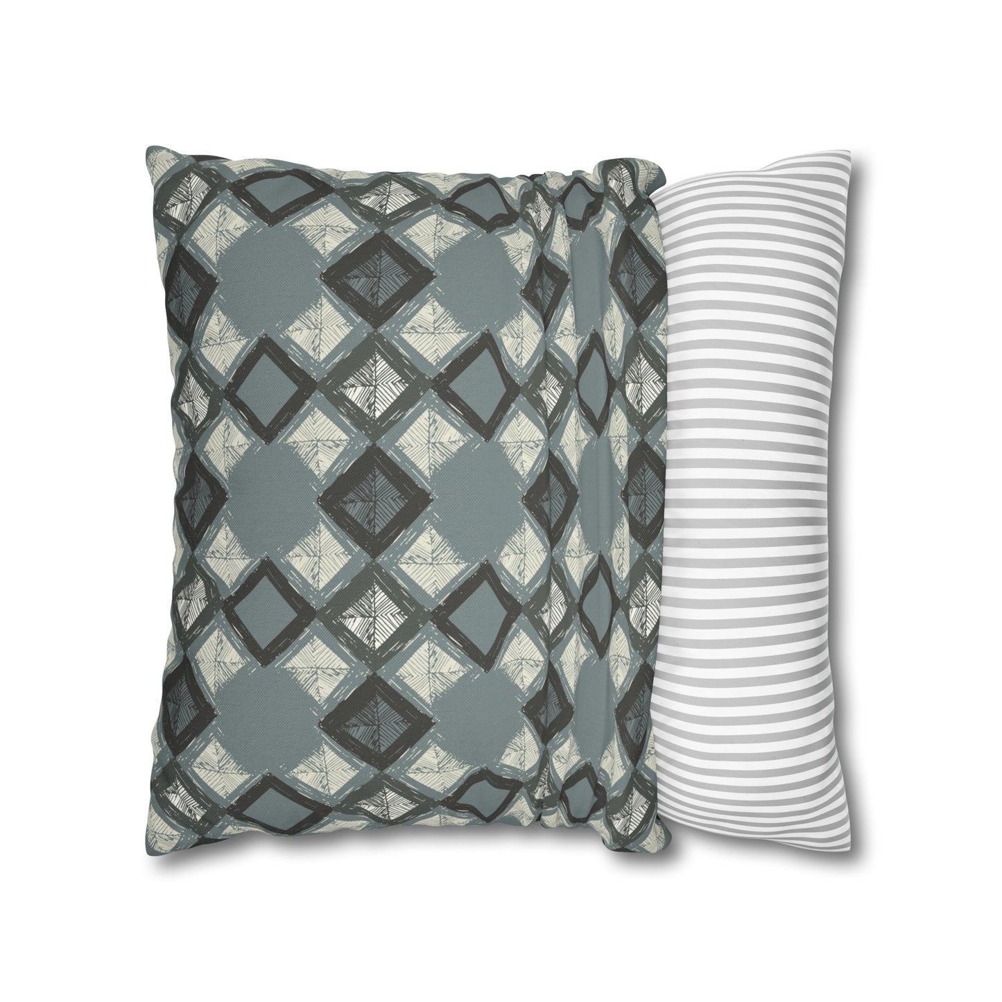 Spun Polyester Square Pillowcase