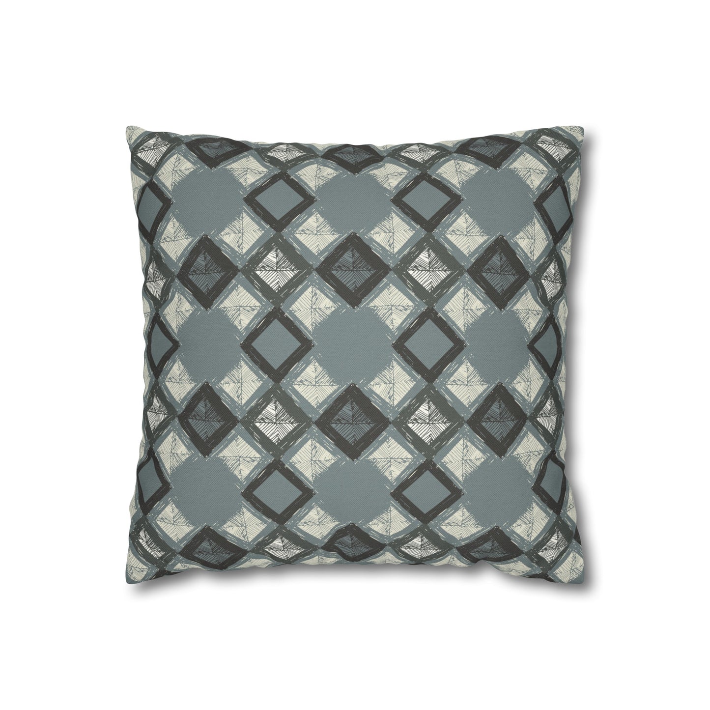 Spun Polyester Square Pillowcase