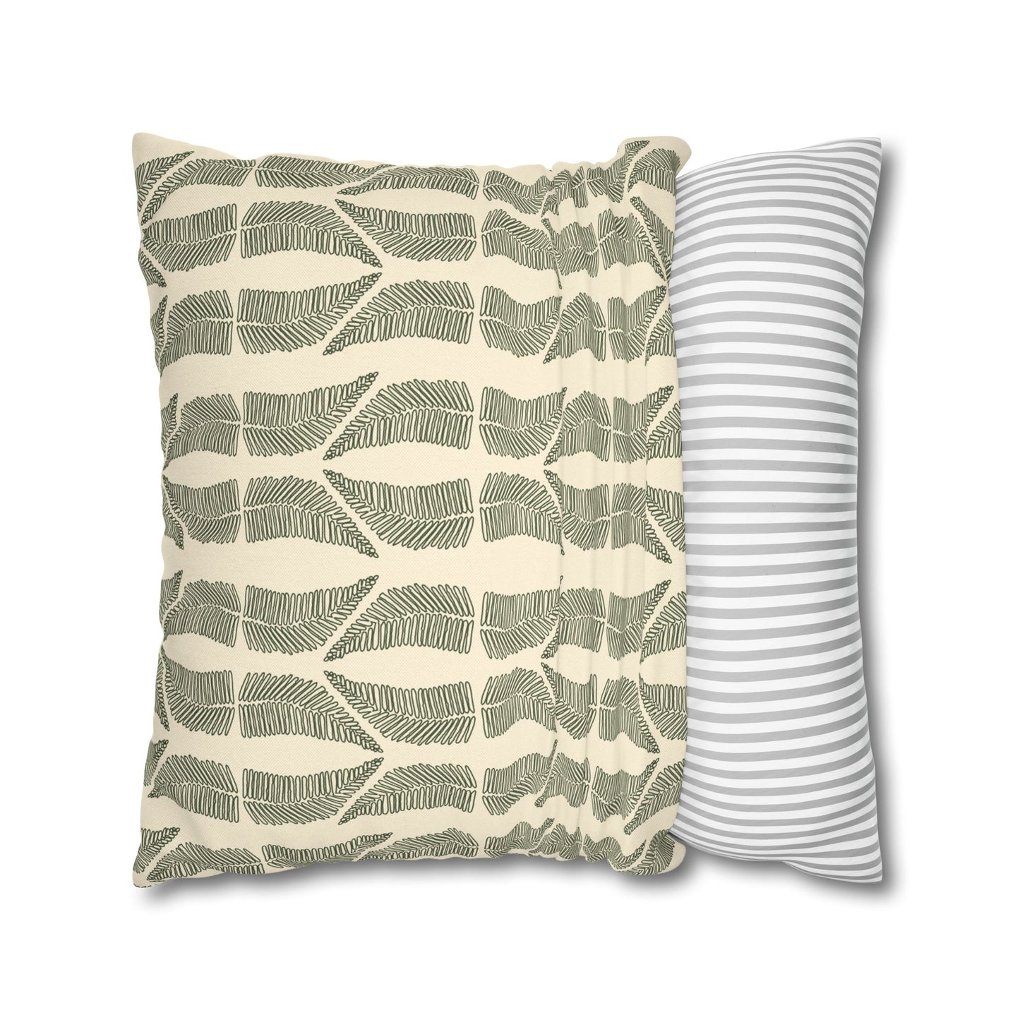 Spun Polyester Square Pillowcase