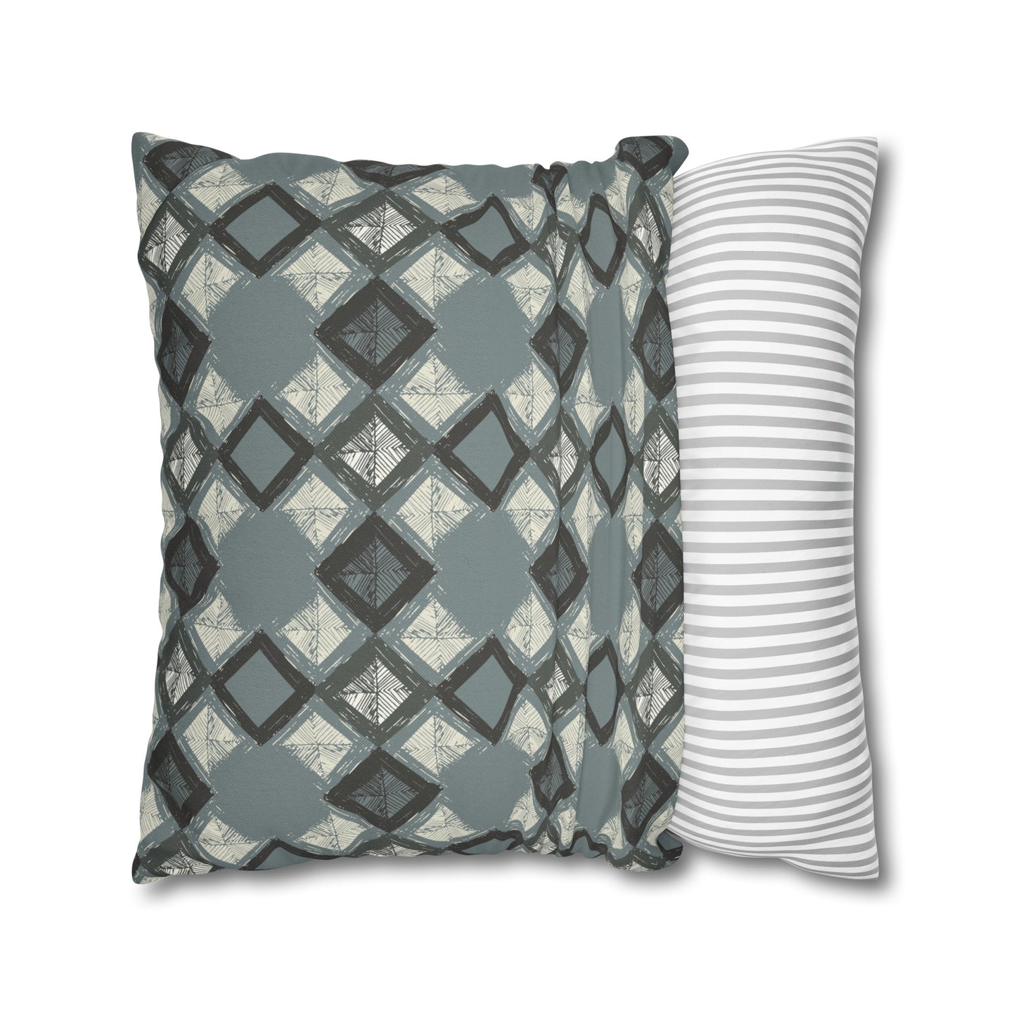 Spun Polyester Square Pillowcase