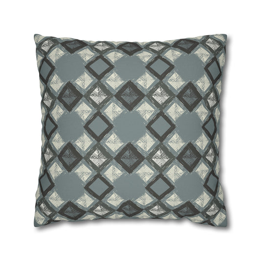 Spun Polyester Square Pillowcase