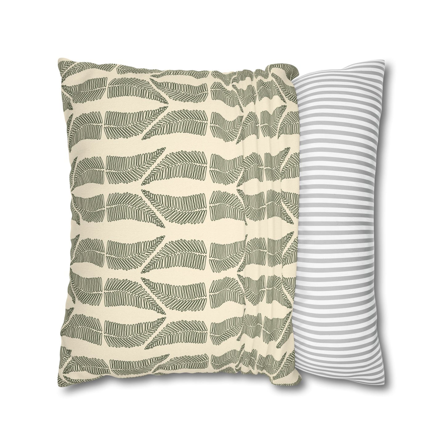 Spun Polyester Square Pillowcase