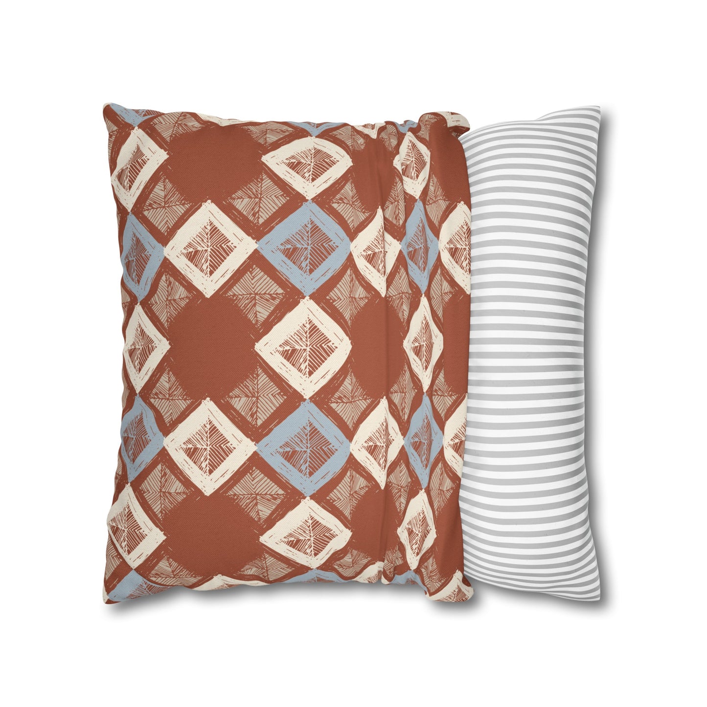 Spun Polyester Square Pillowcase