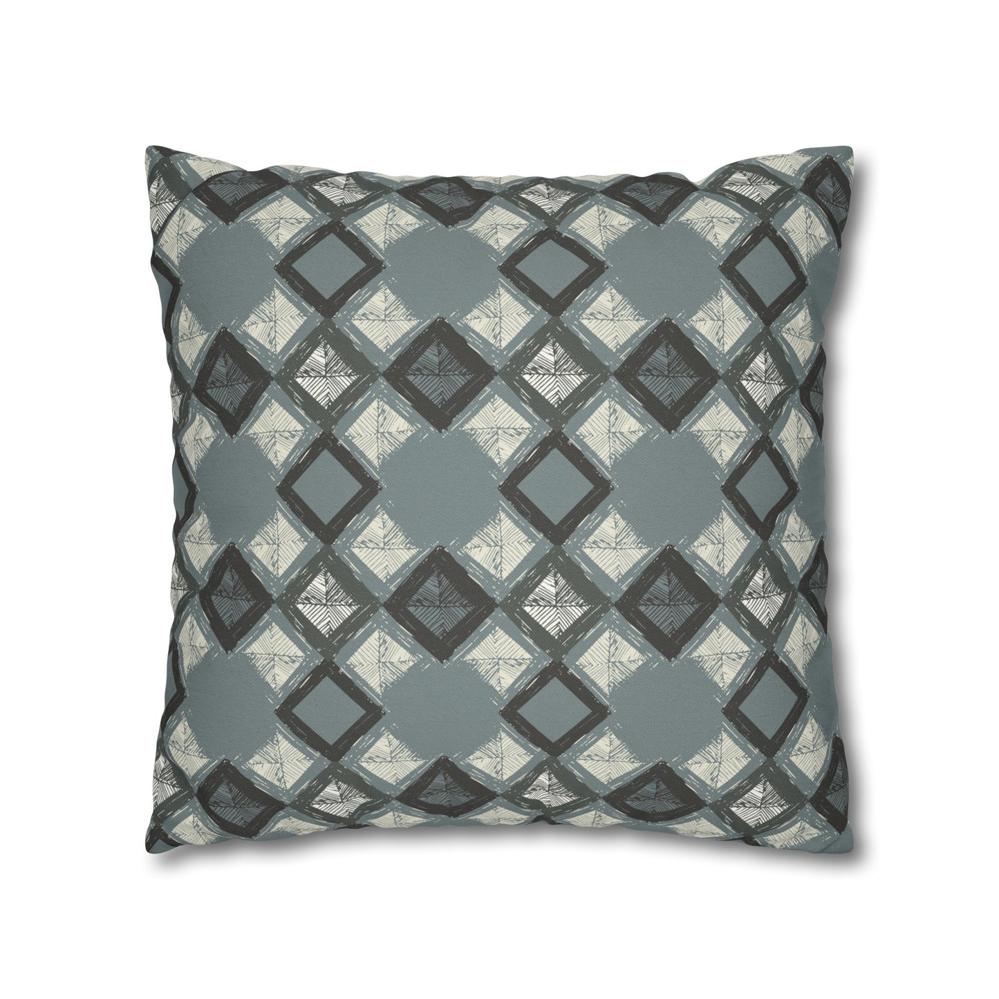 Spun Polyester Square Pillowcase