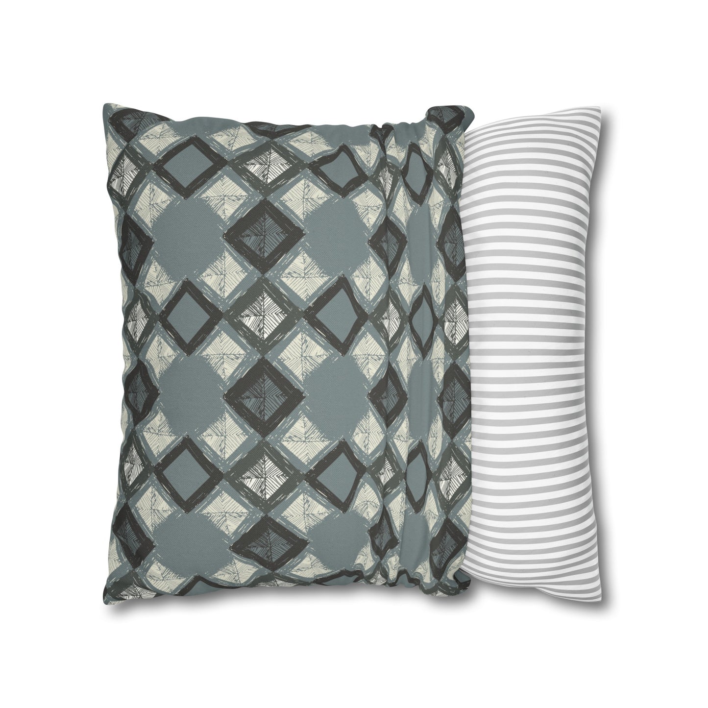 Spun Polyester Square Pillowcase