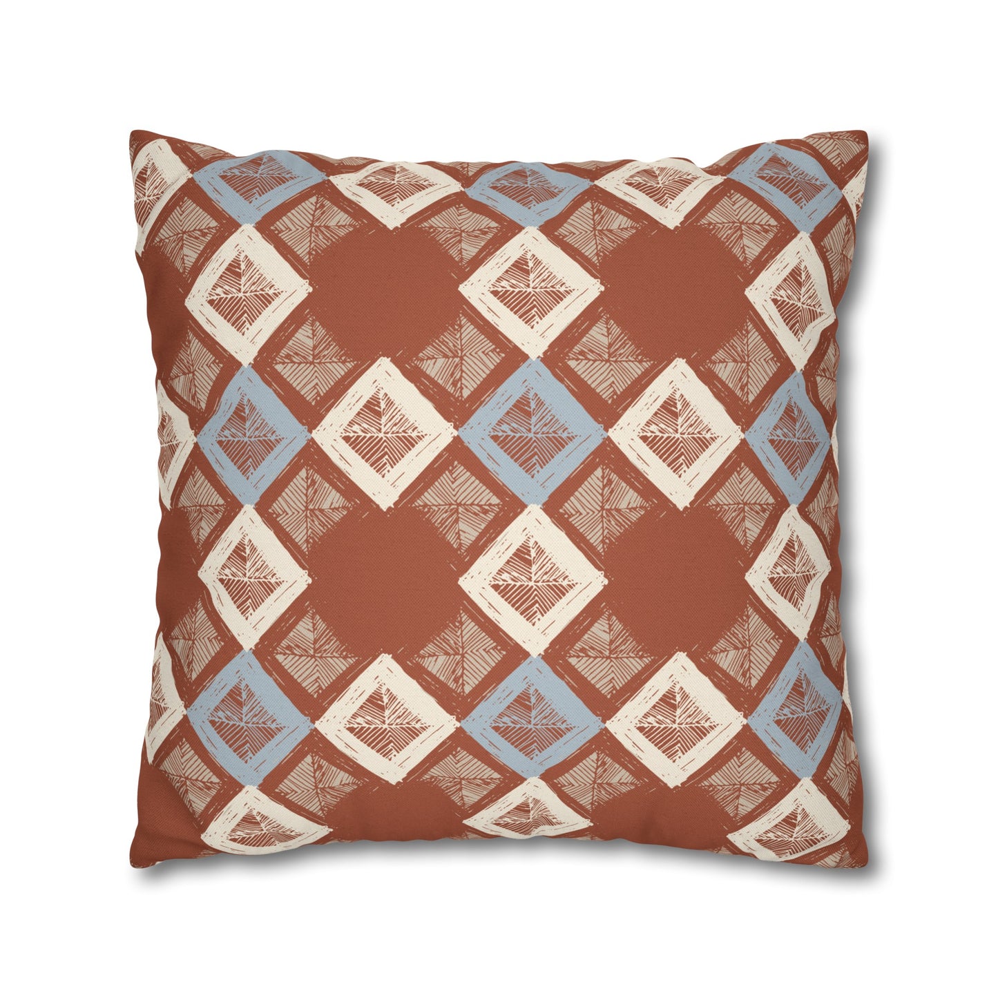 Spun Polyester Square Pillowcase