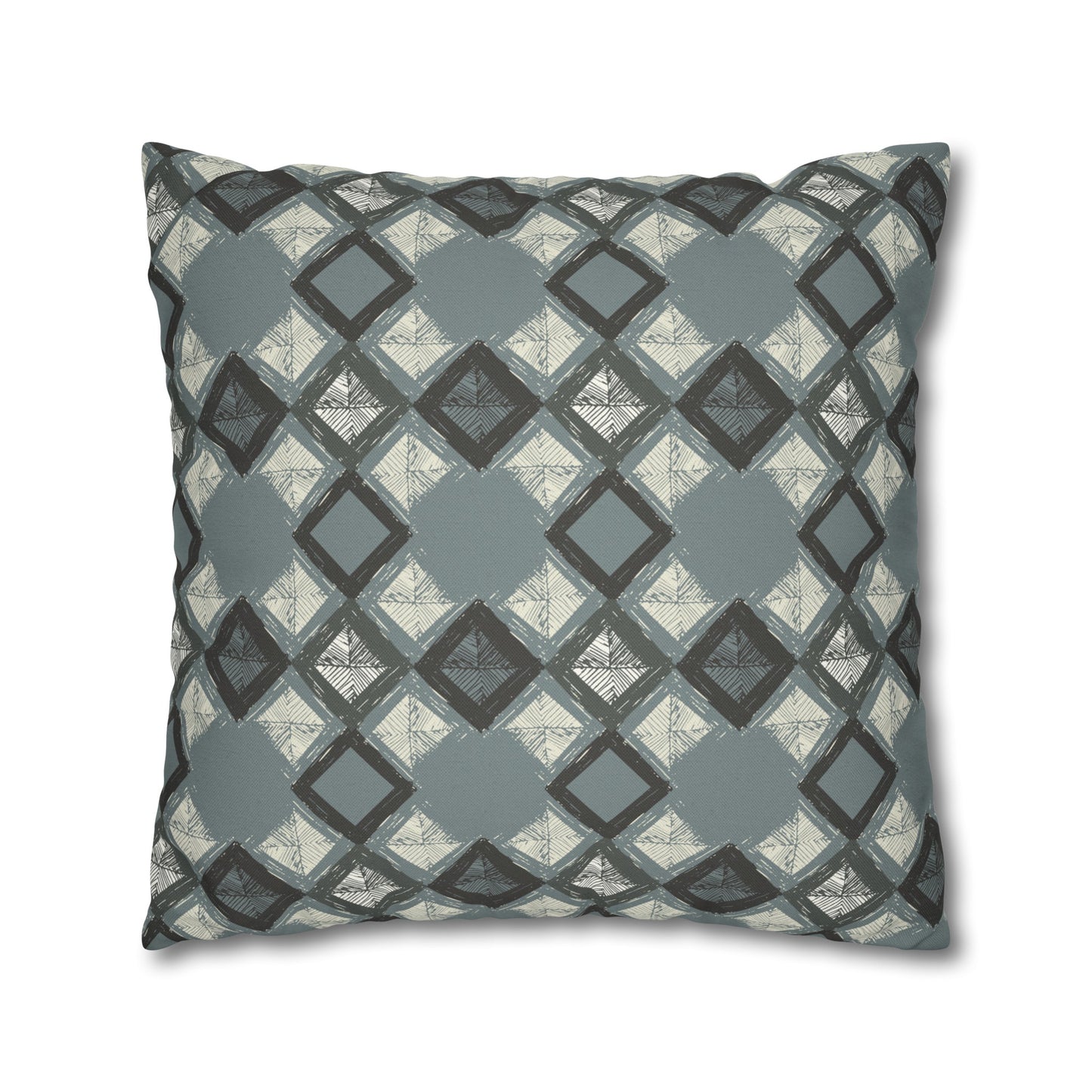 Spun Polyester Square Pillowcase