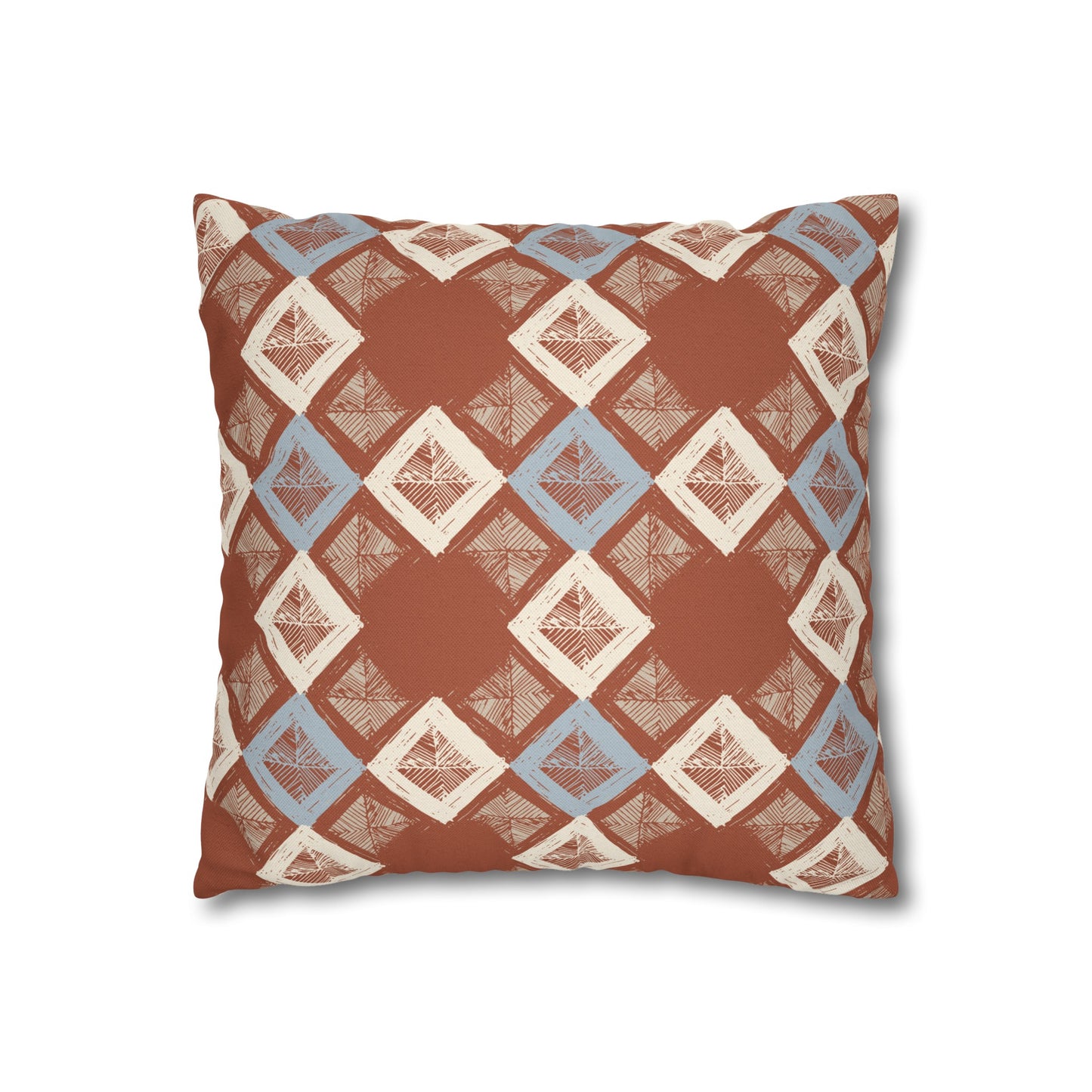 Spun Polyester Square Pillowcase