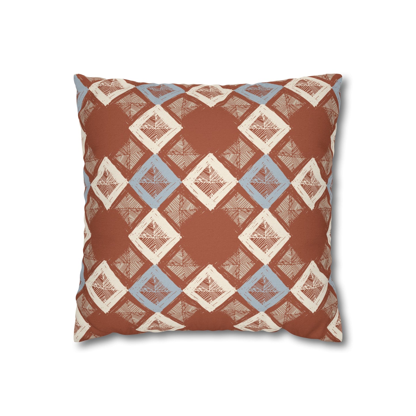 Spun Polyester Square Pillowcase