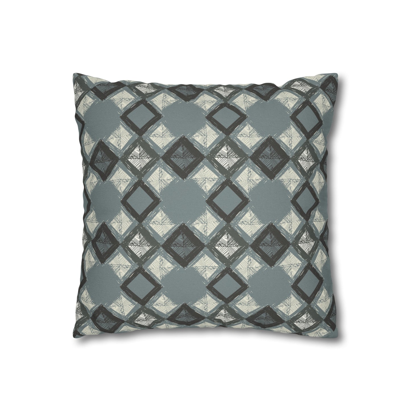 Spun Polyester Square Pillowcase