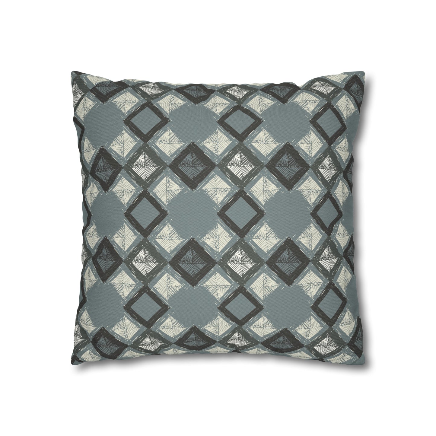 Spun Polyester Square Pillowcase