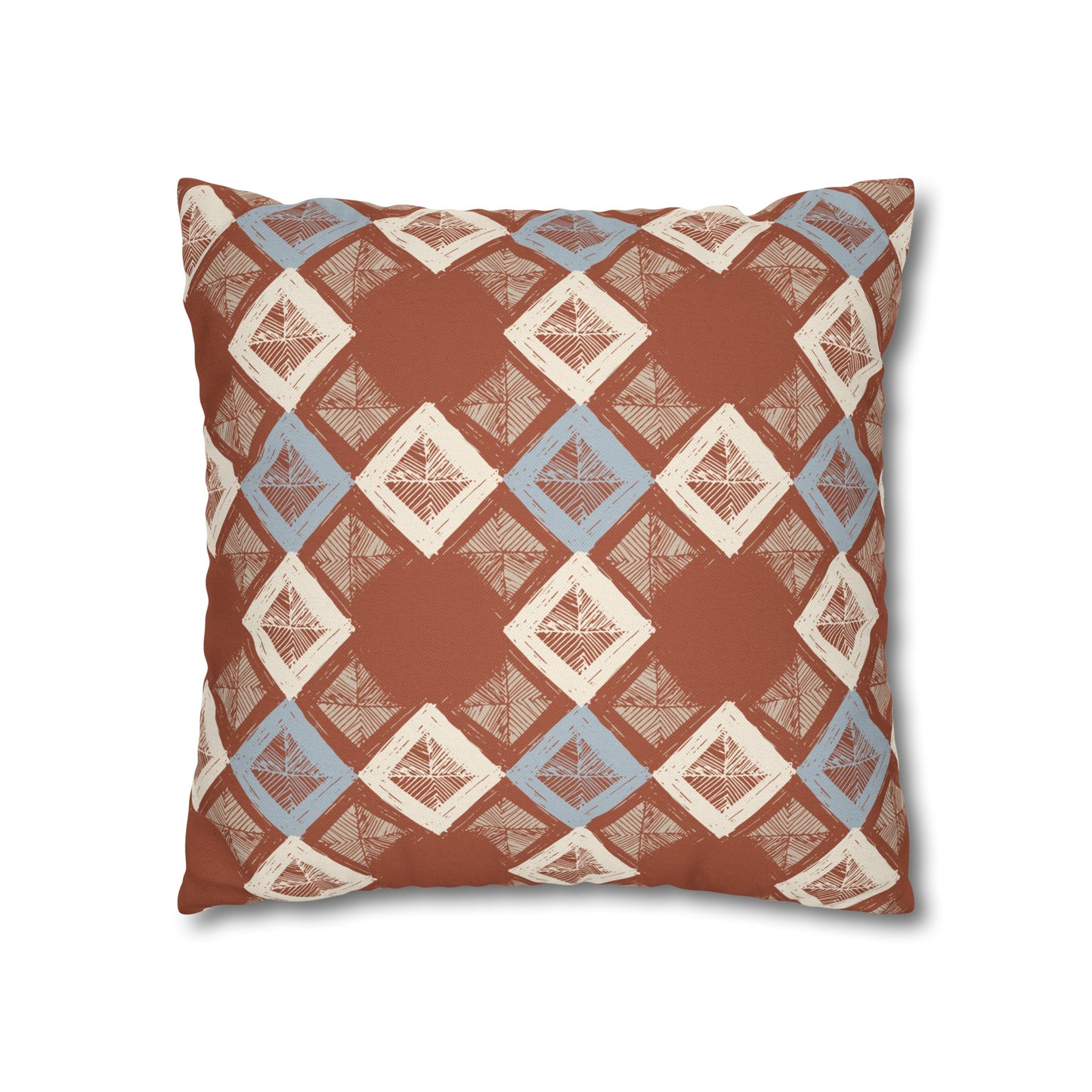 Spun Polyester Square Pillowcase