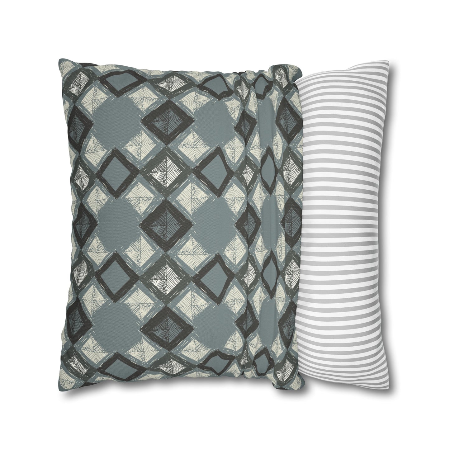 Spun Polyester Square Pillowcase